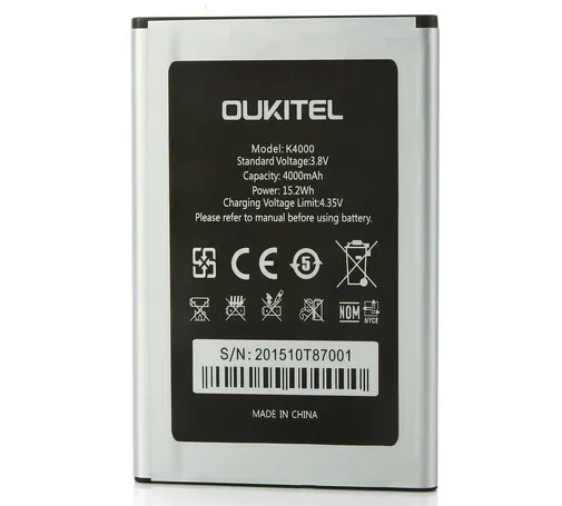 MATCHEA новый оригинальный высококачественный аккумулятор Oukitel K4000 4600 мАч Замена для