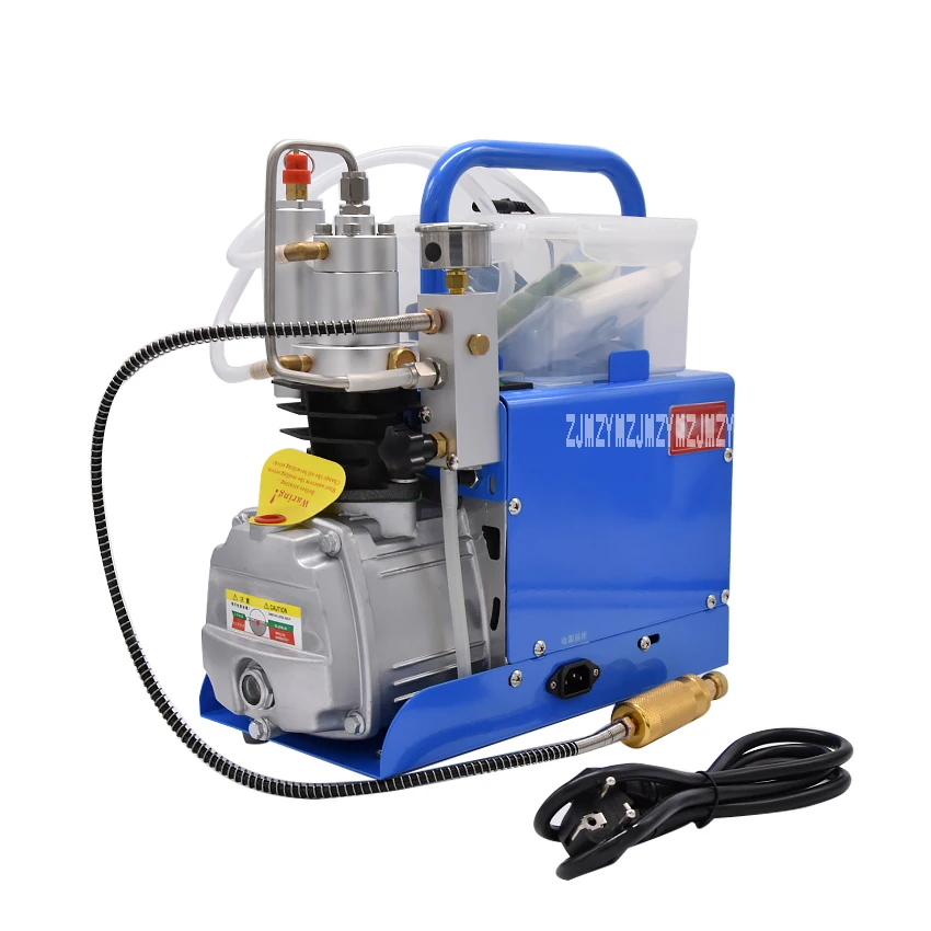 

High pressure 30 MPA pump water cooling Air Electric Inflator mini CFP On Air Compressor 220 V with alarm and filter 1.8KW