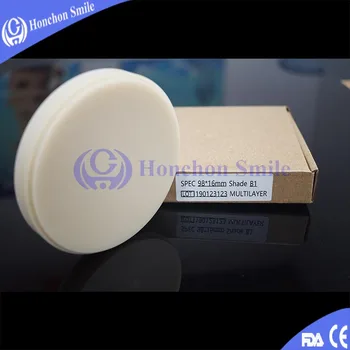 

Lab Material 98X16 Multilayer PMMA Disc For Open CADCAM System