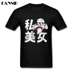 Dragon Ball Мастер Роши короткий рукав футболки мужской высокое качество футболки 100% хлопок экипажа шеи Для мужчин футболка для команды