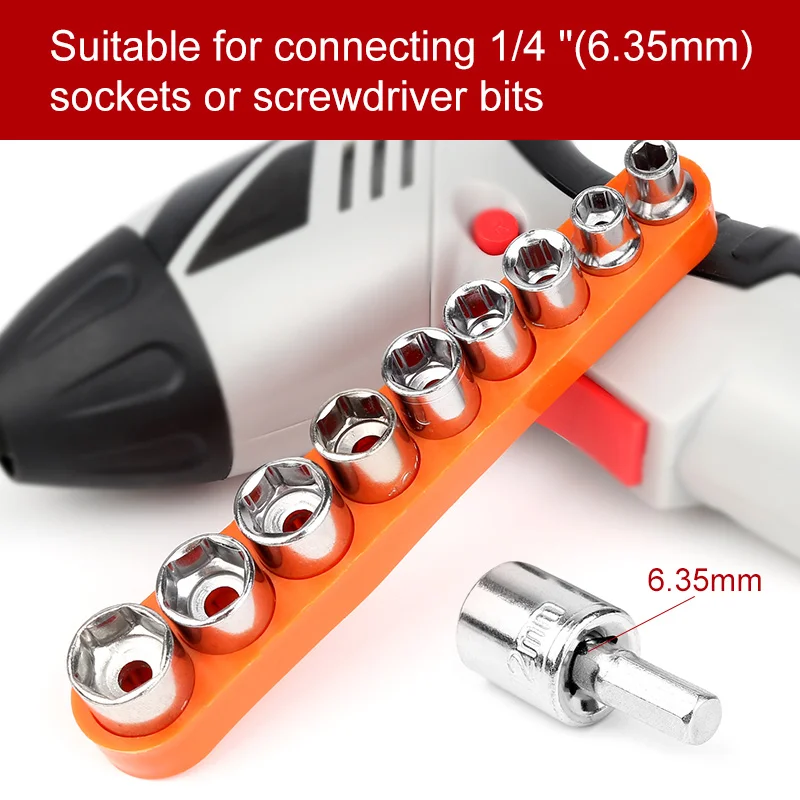 5-13mm Socket Adapter Reducer Set Kit Hand Drive Tool Adaptors Connector Multifunctional Tools Set Hardware Tool Accessories