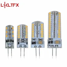 LKLTFX 1 шт. / Лот Новый G4 Светодиодная Лампа 3 Вт Высокая Мощность SMD2835 3014 DC 12 В AC 220 В