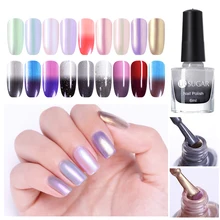 UR сахарный лак для ногтей Хамелеон радужные флаконы блестки пайетки голографическое искусство ногтей лак для маникюра Сделай Сам черная основа требуется