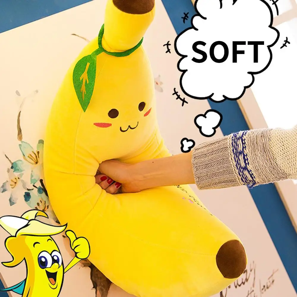 kawaii banana plush
