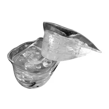 

Heightening Shoe Pad Invisible Transparent 5-layer Height Insole Massage Silicone Elastic Foot Care Shock Absorb Shoes Cushion