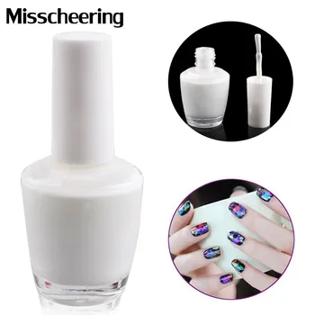 

1 Bottle 15ml Nail Art White Star Glue Foils 3d UV Gel Polish Transfer Foil Sticker Adhesive Glue Manicure Accessories Tools