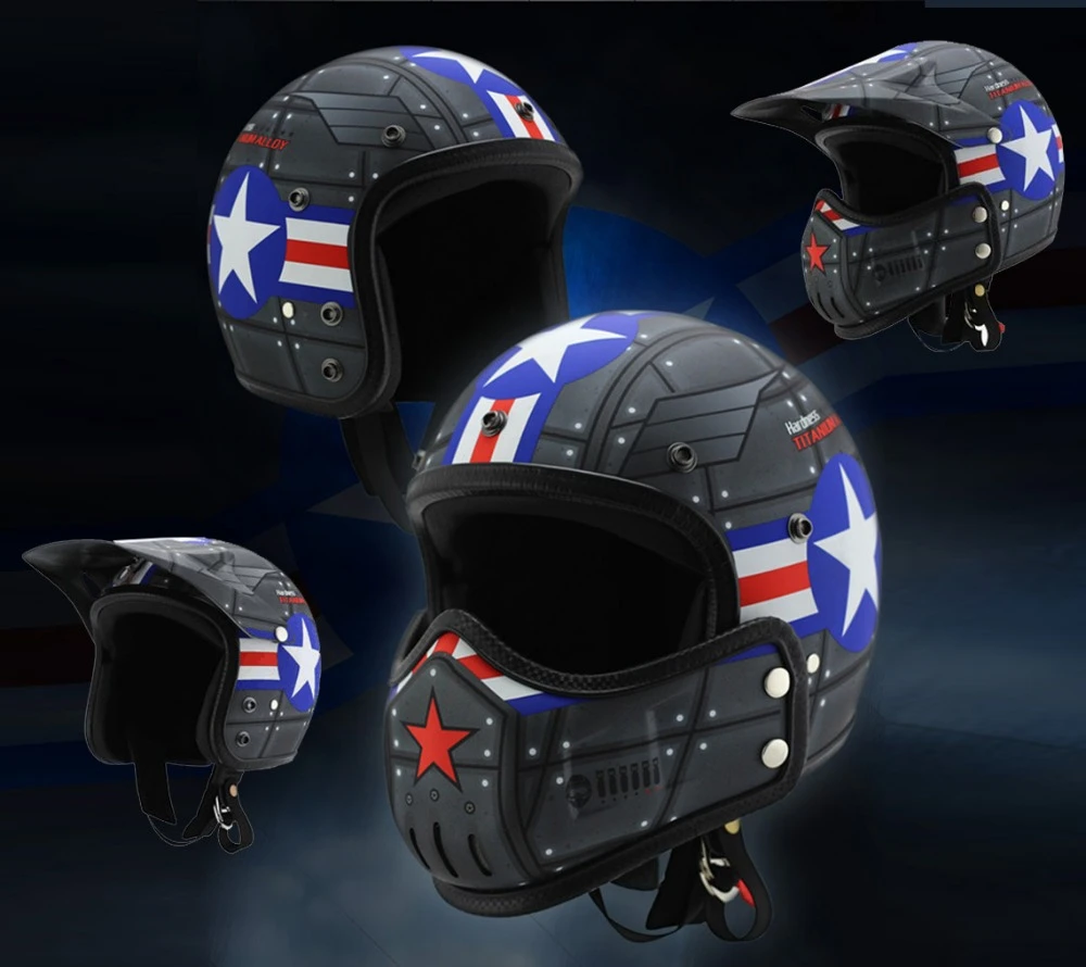 Casco desmontable Ghost Rider motocicleta multifuncional Knight Set casco de moda|ghost rider helmetghost rider helmet - AliExpress