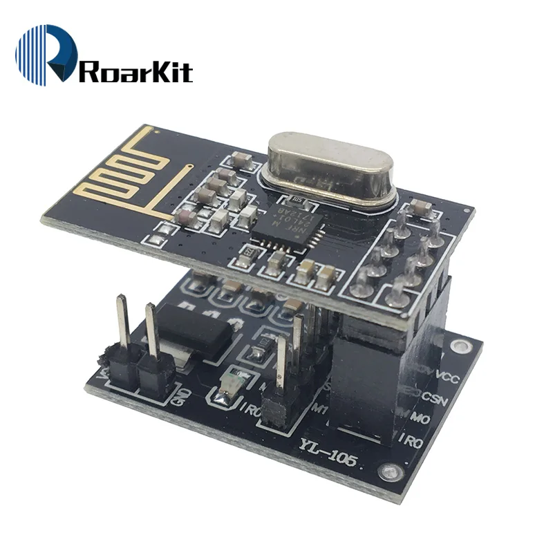 1 комплект NRF24L01+ PA+ LNA(с антенной) плата адаптера 2,4G беспроводные модули передачи данных 1100 метров на большие расстояния