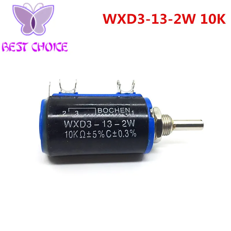 5PCS Smart Electronics WXD3-13-2W 10K Rotary Side Multiturn Wirewound Potentiometer | Электронные компоненты и