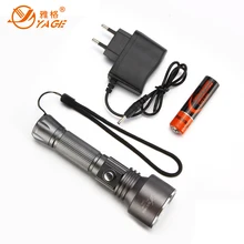 YAGE LED Flashlight CREE XP-E LED tactical torch hunting light rechargeable flashlight police flashlight 18650 flashlight lampe