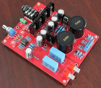

Lehmann earphone amplifier board Deluxe version use original amplifier chip BD139 BD140 LM833