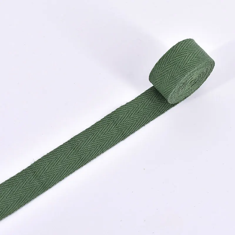 3 м/6 м 2 см Мульти Цвет шевронная лента, тесьма тканая хлопчатобумажная швейная оверлок ткань ремень DIY Аксессуары LX514 - Цвет: Dark green