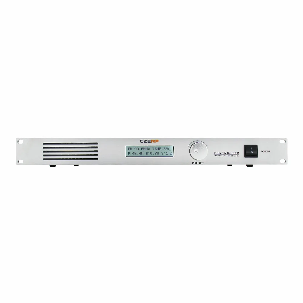 Профессиональный CZE T501 0 50 Вт регулируемый FM стерео передатчик hdmi прямая