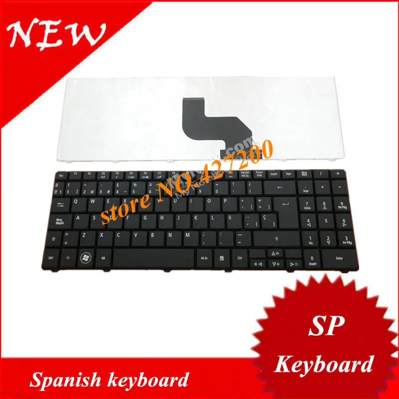 Испанский клавиатура для ACER 5241 5334 5541 Emachines E725 E527 E727 E525 E625 E627 E430 E628 E630 SP Клавиатура |