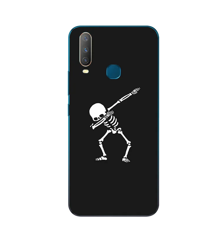 Чехол для VIVO Y17 силиконовый чехол с 3D принтом мягкий ТПУ 1902 Y 17 Y15 2019 Прозрачный
