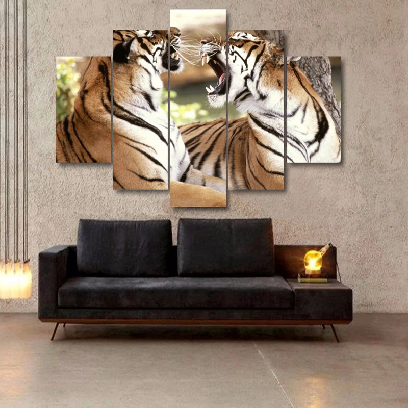 Amazing-siberian-tiger-Painting-on-canvas-room-decoration-print-poster-bengal-tiger-wild-picture-canvas-Free (3)