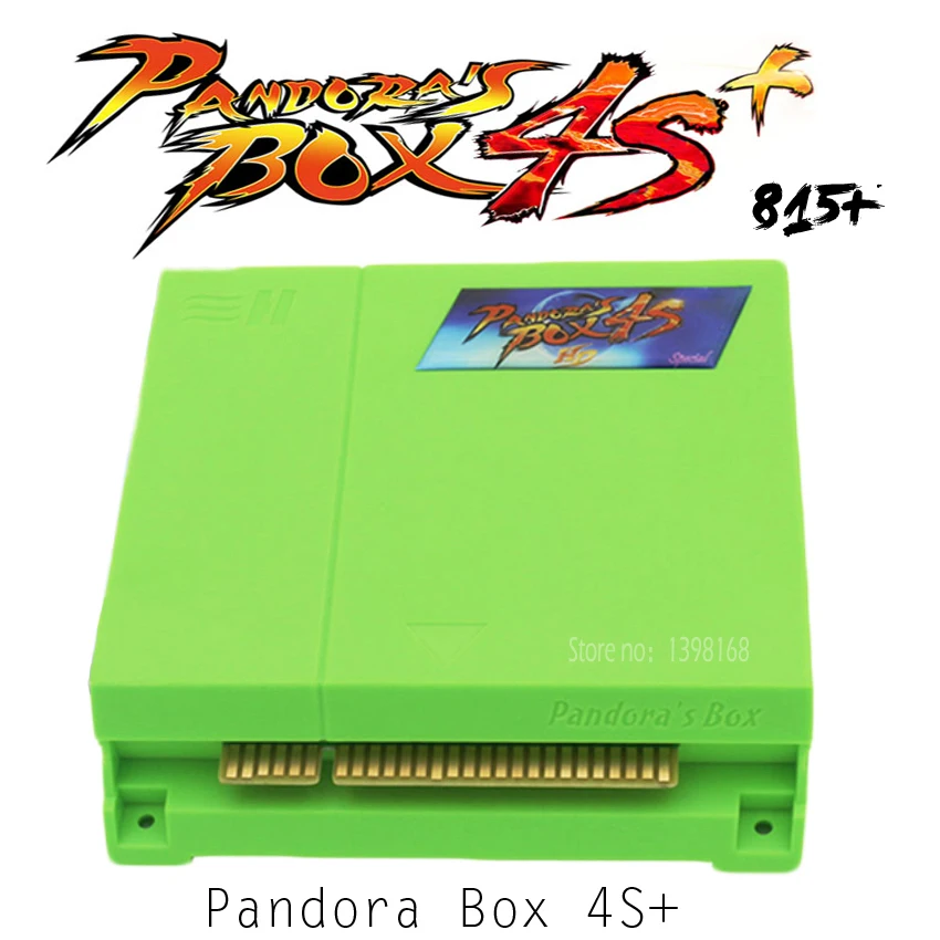 Pandora's box 4S+ JAMMA VGA/CGA выход для lcd/CRT HD 815 в 1 jamma аркадный шкаф машина pandora box 4 Мульти аркадная доска