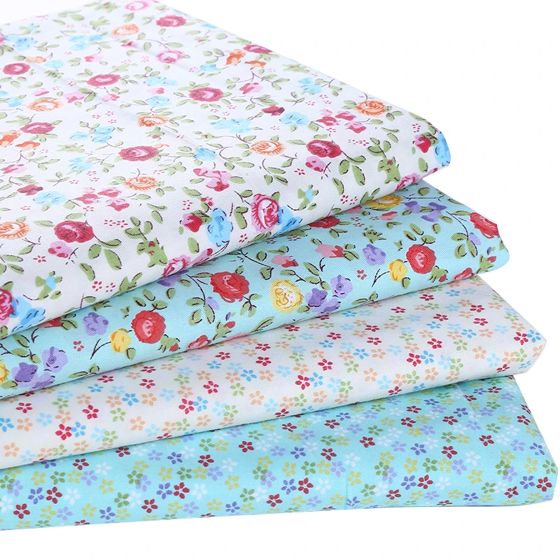 Хлопчатобумажная ткань для шитья tecidos tissu 4 шт./лот 40*50 см|cotton fabric for dress|cotton fabricfabric