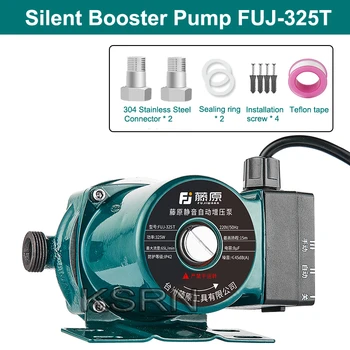 

220-240V Domestic Silent Automatic Booster Pump 325W Household Boost Water Pressure Pump for Solar Heater/Faucet
