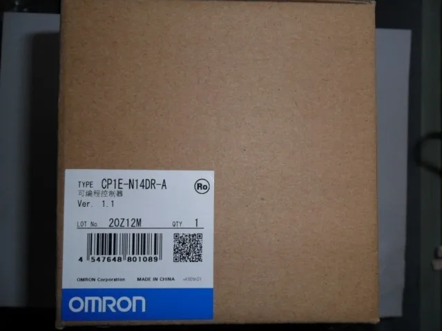 

NEW&ORIGINAL OMRON CP1E-N14DR-A PROGRAMABLE CONTROLLER CP1E-N14DR-A