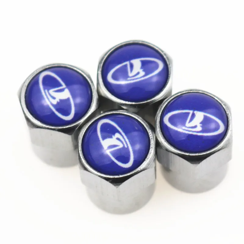 

4Pcs Car Styling Case For Lada Niva Kalina Priora Granta Vaz Air Valve Caps Tire Tyre Cover Valve Caps Wheel Car-Styling