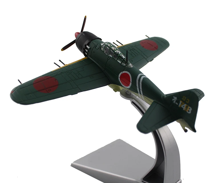 1/72 масштаб RV модель 1: 72 Вторая мировая война Япония ZERO fighter модель сплава самолет модели готовой продукции Коллекция украшения модель