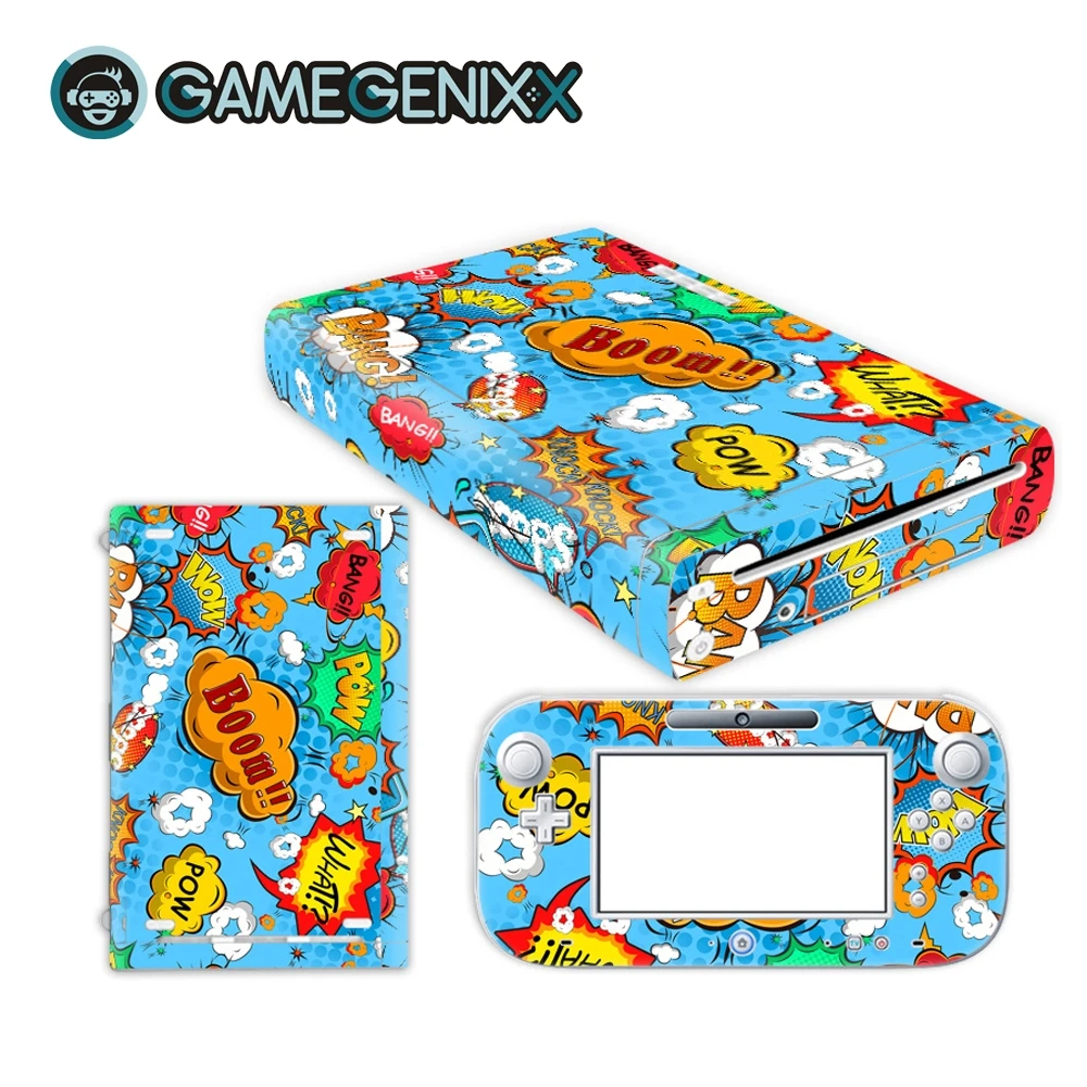 GAMEGENIXX наклейка на кожу виниловая наклейка защитная упаковка чехол для Nintendo WiiU-граффити на заказ