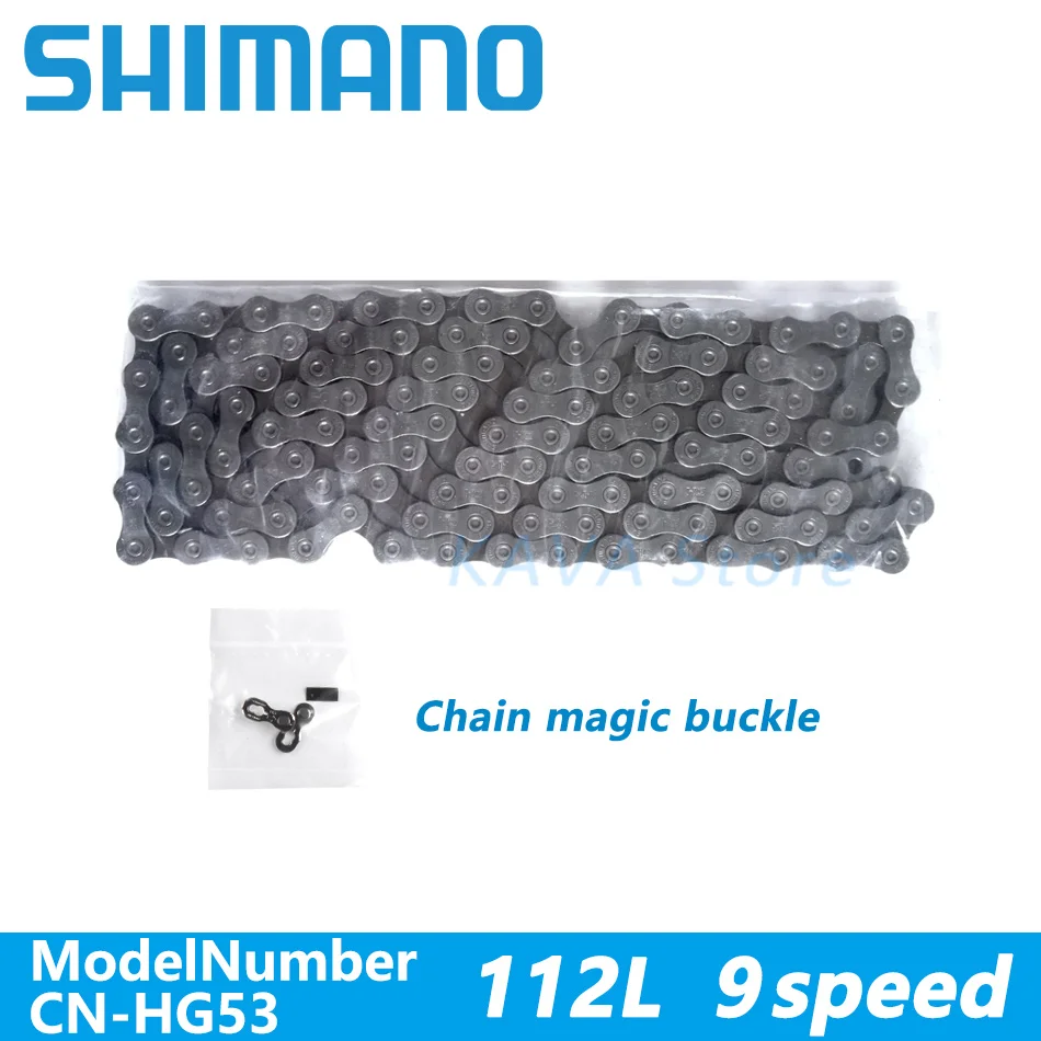 Shimano Alivio CN HG53 Deore Tiagra супер узкая HG 9 скоростная велосипедная цепь 112L118L звенья M4000
