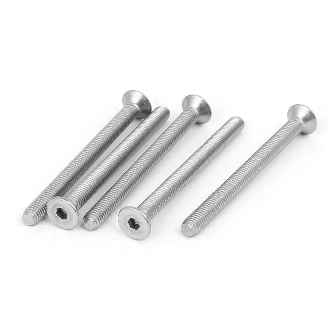 

Fullerkreg M5x60mm 316 Stainless Steel Countersunk Flat Head Hex Socket Cap Screw 5pcs