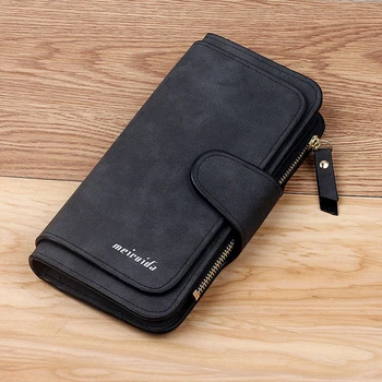 

Ladies Multi-Function Wallet Women Multi-Card Card Bag Wallet Women Three-Fold Long-Style Purse