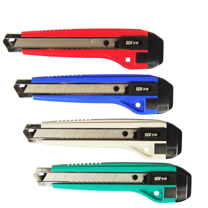 2 piece Hand card 0423C automatic locking Utility Knife tool utility