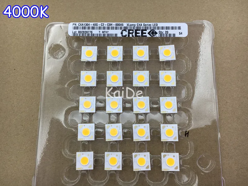 CREE XLamp CXA1304 Светодиодная лампа 3,7-10,9 Вт COB white5000k нейтральный white4000k теплый белый 3000K излучатель светильник