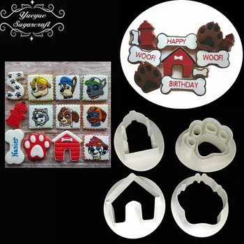 

Yueyue Sugarcraft Animal Dog plastic fondant cutter cake mold fondant mold fondant cake decorating tools sugarcraft