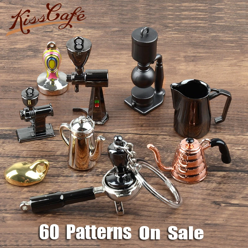 Buy Couple Espresso Accessories Coffee Keychains Mini