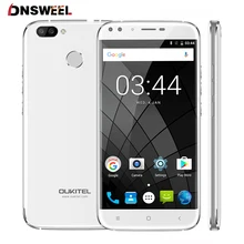 Оригинальный Oukitel U22 5.5 «HD 4 ядра смартфон MTK6580A 2 ГБ + 16 ГБ Android 7.0 четырьмя камерами 13MP отпечатков пальцев 3 г мобильного телефона