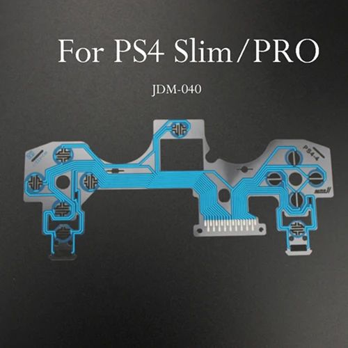 Для PS4 Slim pro проводящая пленка для контроллера пленка гибкий кабель Высокое качество для ps2 PS3 ps4 джойстик запасная часть JDS-001 JDM-030 040 55 - Цвет: FOR PS4 Slim PRO