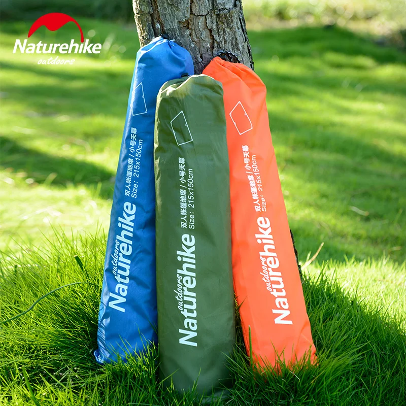 font b Naturehike b font 3 4 Person Camping Mat 210x215cm Outdoor Sun Shelter Cloth