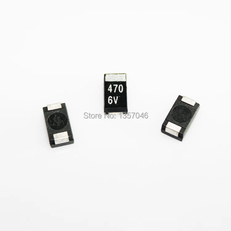 50 шт. Тетрадь материнская плата SMD Танталовый конденсатор с алюминиевой крышкой 6