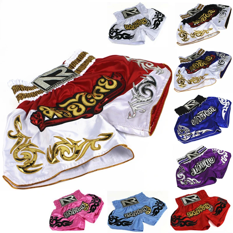 

Adults MMA Training Short Men Thai Boxing Shorts women Muay Thai Boxeo Shorts Mma Fight Trunks Sports Trunks girls sport shorts