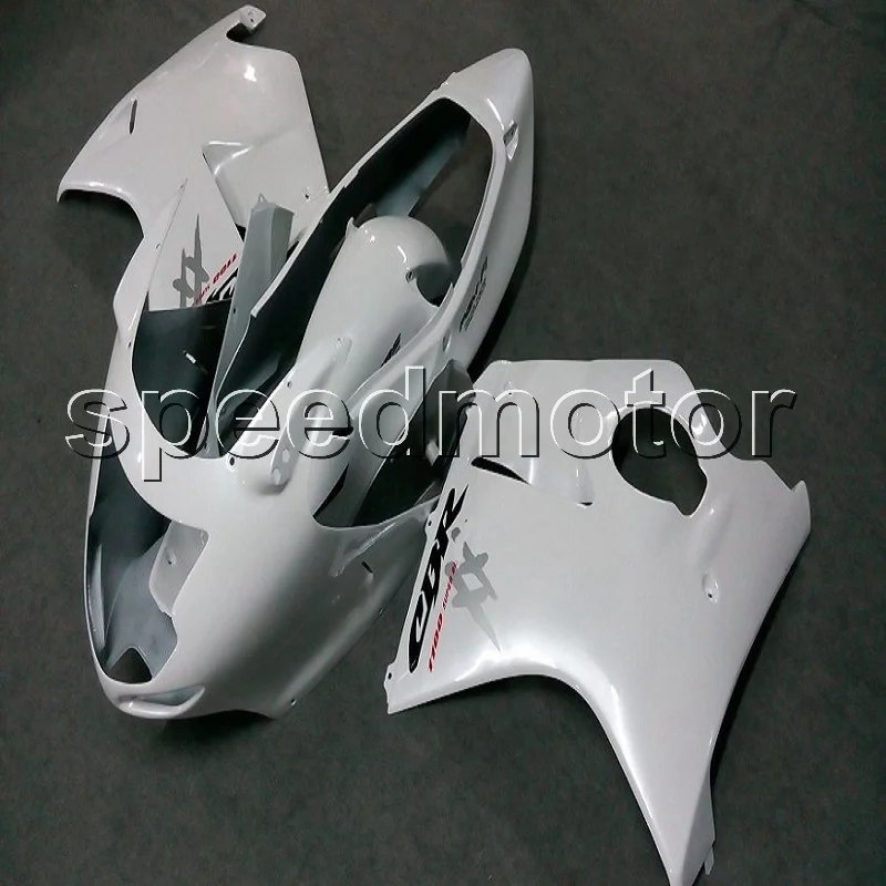 

Custom+Injection mold ABS Fairing for Honda CBR1100XX 1997 1998 1999 2000 2001 2002 2003 CBR 1100XX 97-03 white Blackbird
