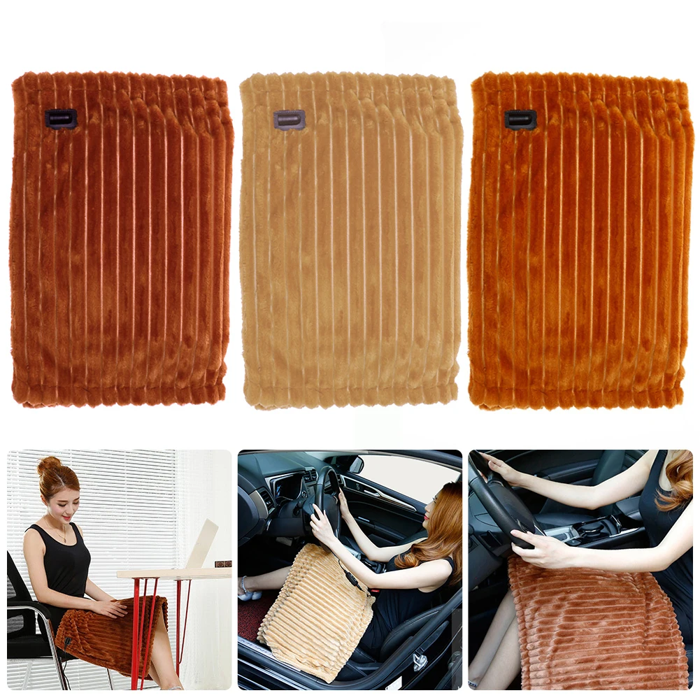 

12V Winter Car Electric Heat Seat Cover Pad Mat Heater Blanket Security Warm For Universal