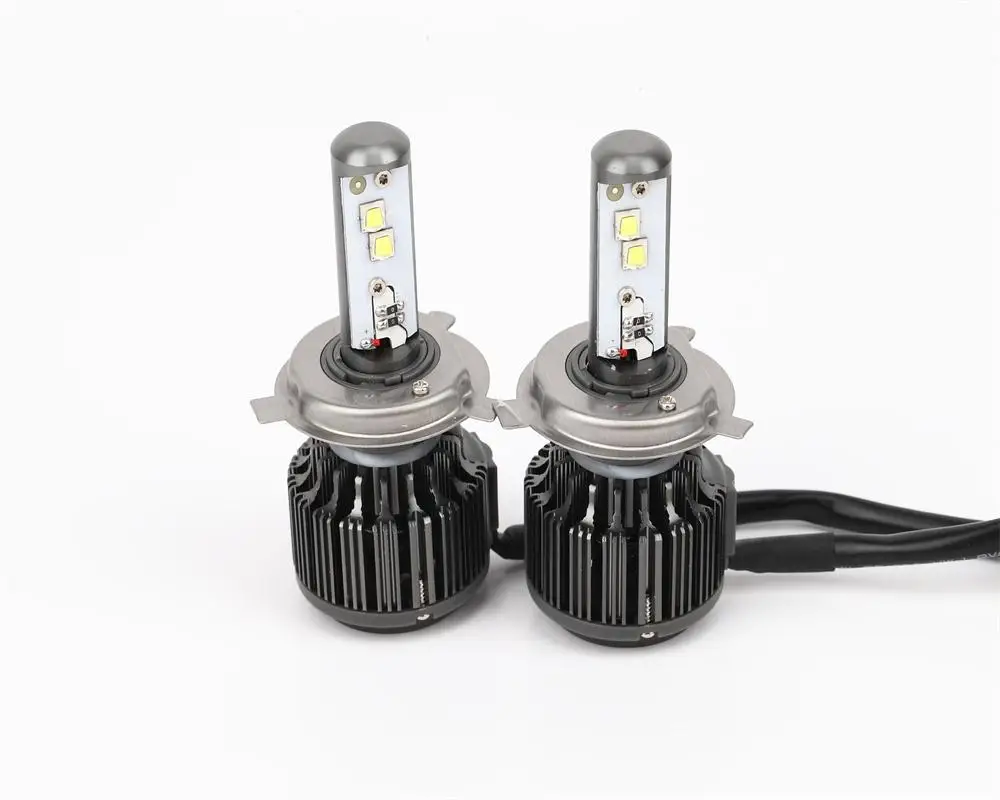 

Super Bright Car Headlights K7 H4 1 Set 60W/Set (30W/each bulb) CREE Chip LED Headlight 7200LM 6000K - Pure White 36V