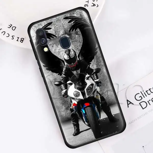 Moto крест moto rcycle Спорт на открытом воздухе силиконовый мягкий чехол для samsung Galaxy A50 A40 A70 A30 A20 A80 A6 A7 A8 плюс A9 черный чехол Чехол - Цвет: 008