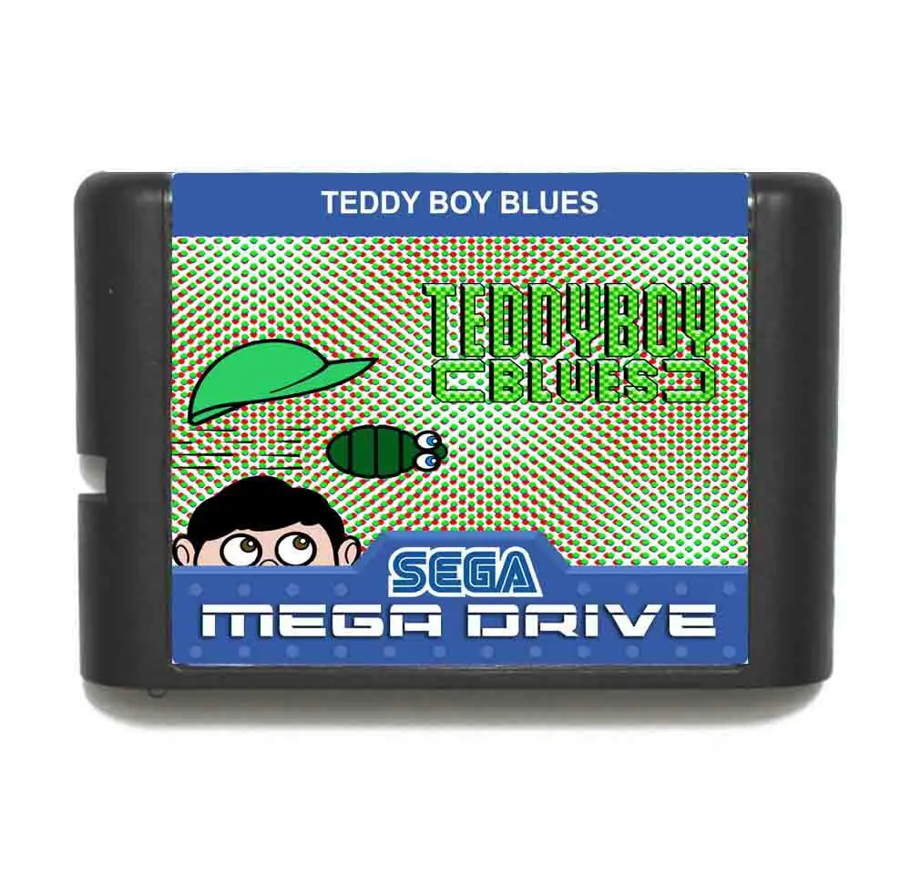 Тедди мальчик Blues 16 бит MD карточная игра для Sega игры Mega Drive Genesis | Электроника