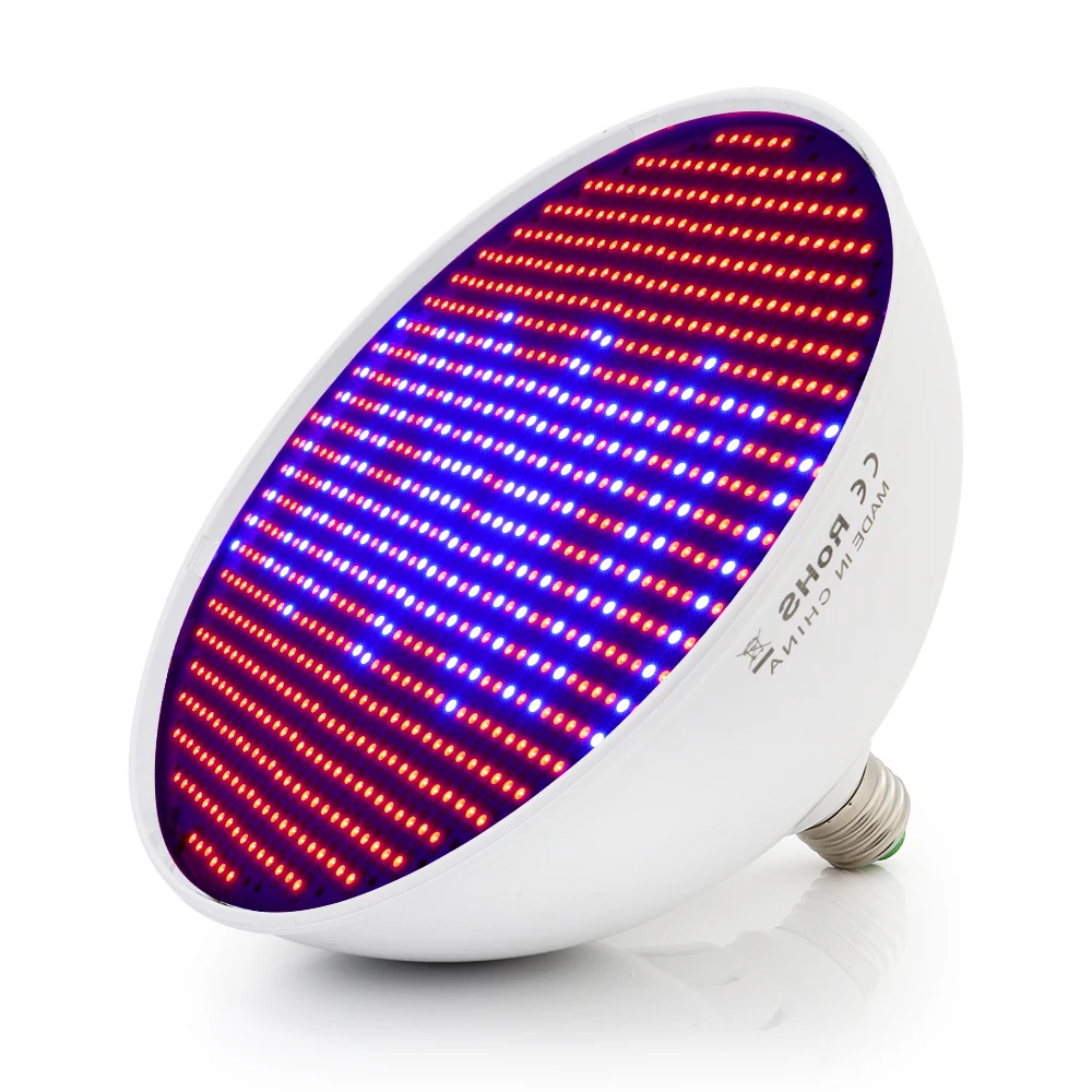  80W E27 LED Grow Light 800Leds Plant Growth Lamp SMD3528 Red+Blue Led Bulb for Flower Seedlings Aqu - 32233800990