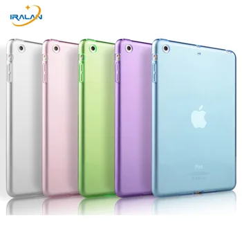 

For Apple iPad Air Soft Silicon Case For iPad 5 A1474 A1475 A1476 Tablet Transparent Protective TPU Back Cover Shell+stylus pen