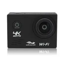 4K Wifi Экшн-камера 2 дюйма экран 1080P водонепроницаемый Дайвинг Плавание Спортивная камера видео камера Поддержка 64G TF карта