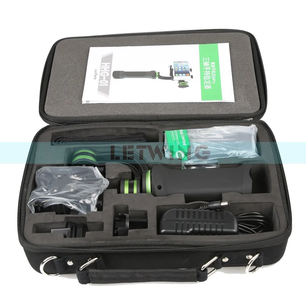  Lanparte Lpt HHG-01 3-Axis Handheld Gimbal Stabilizer for DSLR Camera Smartphone for iphone 6 plus 