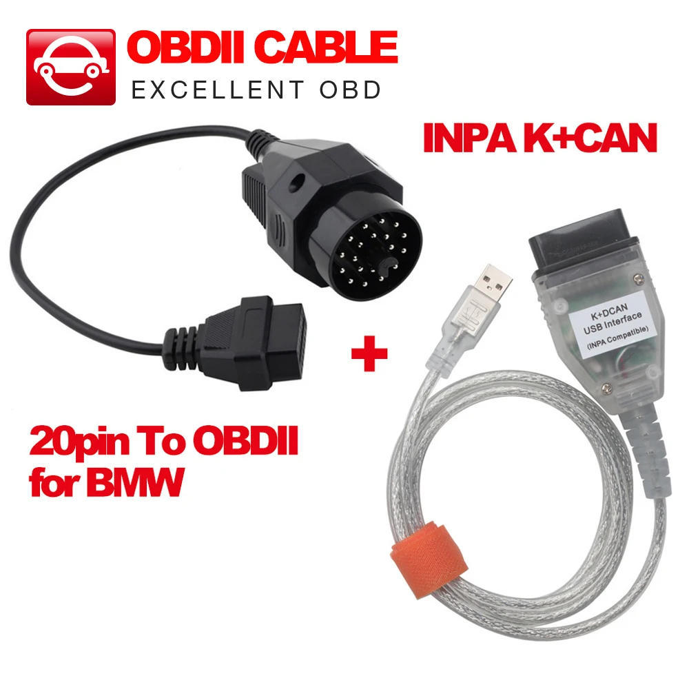 Prix pour Câble Pour BMVV INPA K + CAN K + DCAN Vert Conseil USB Interface De Diagnostic Coder Scanner + 20 pin 20PIN à 16 pin 16PIN câble obdII Prix pour Câble Pour BMVV INPA K + CAN K + DCAN Vert Conseil USB Interface De Diagnostic Coder Scanner + 20 pin 20PIN à 16 pin 16PIN câble obdII