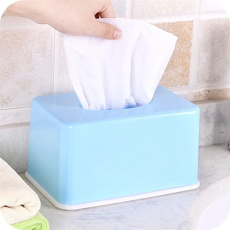 Пластиковый футляр для салфеток держатель туалетных бумажных полотенец
